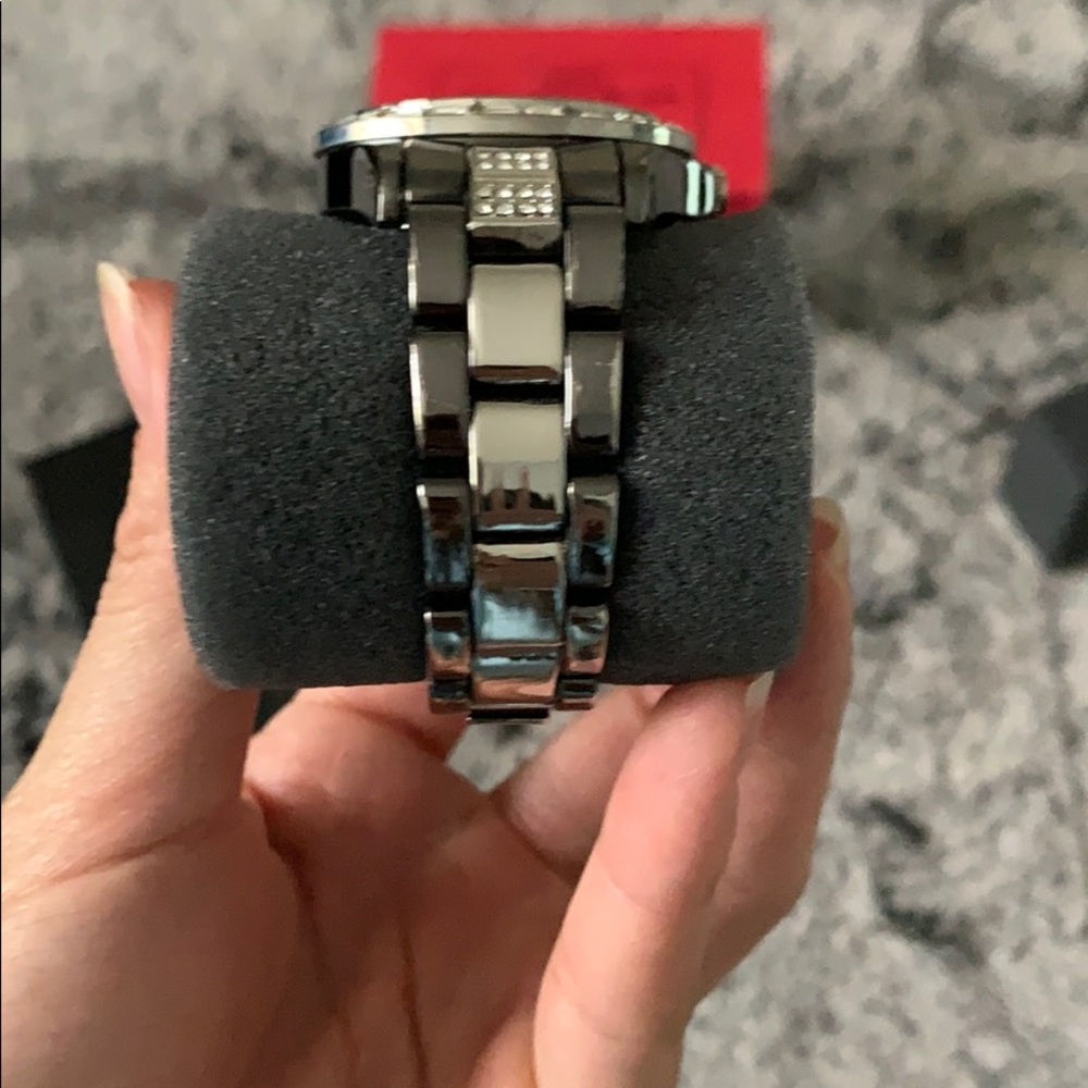 Iced Out Graphite Watch - Picture 5 of 6